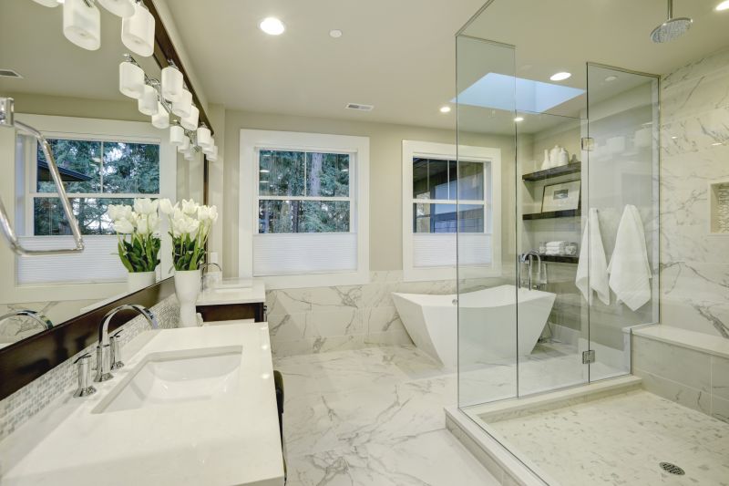 Renovated Master Bathroom with Spa Features